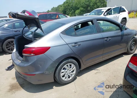 2018 Hyundai Elantra Se from USA, damaged, VIN 5NPD74LF6JH254272